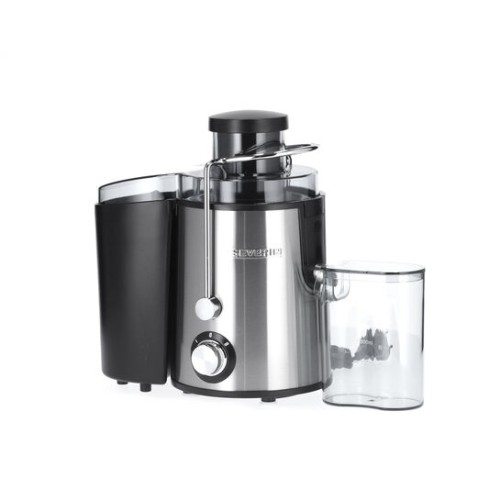 Severin Entsafter, ca. 400 W, Saftauffangbehälter ca. 500 ml inkl. Deckel zur Schaumtrennung, Tresterbehälter ca. 1500 ml.;