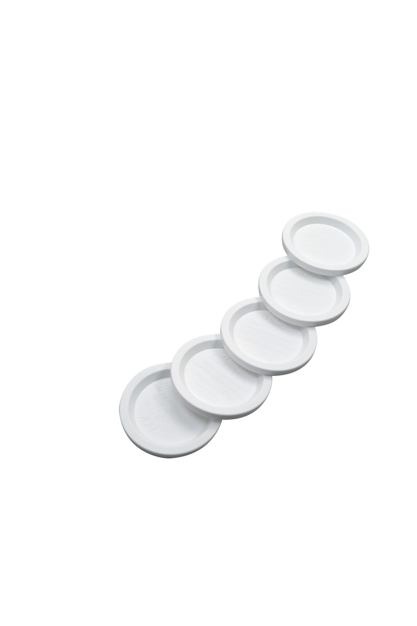 Frischhaltedeckel Weck, Ø 4 cm, Set á 5 Stück, Polyethylen