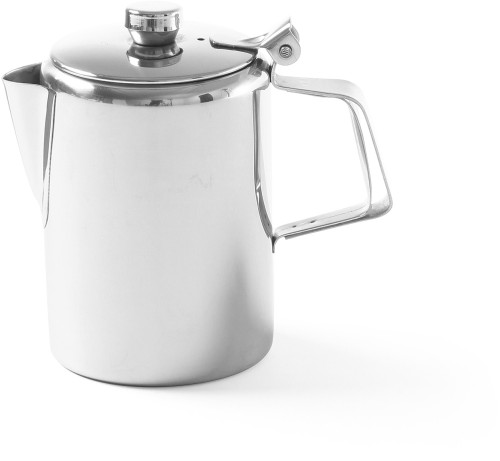 HENDI Kaffee- / Teekann mit Scharnierdeckel - 74x123 ØxH mm - 0,3 Liter