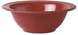 WACA Schüssel COLORA aus Melamin, in rot. Form: rund, Durchmesser: 16,5 cm, Kapazität: 0,45 l.