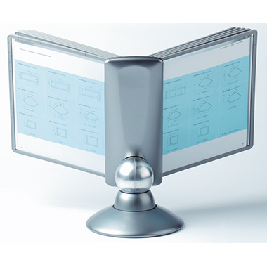 DURABLE Sichttafelständer SHERPA® MOTION 10 DIN A4 Polyamid graphit 10 Sichttafeln