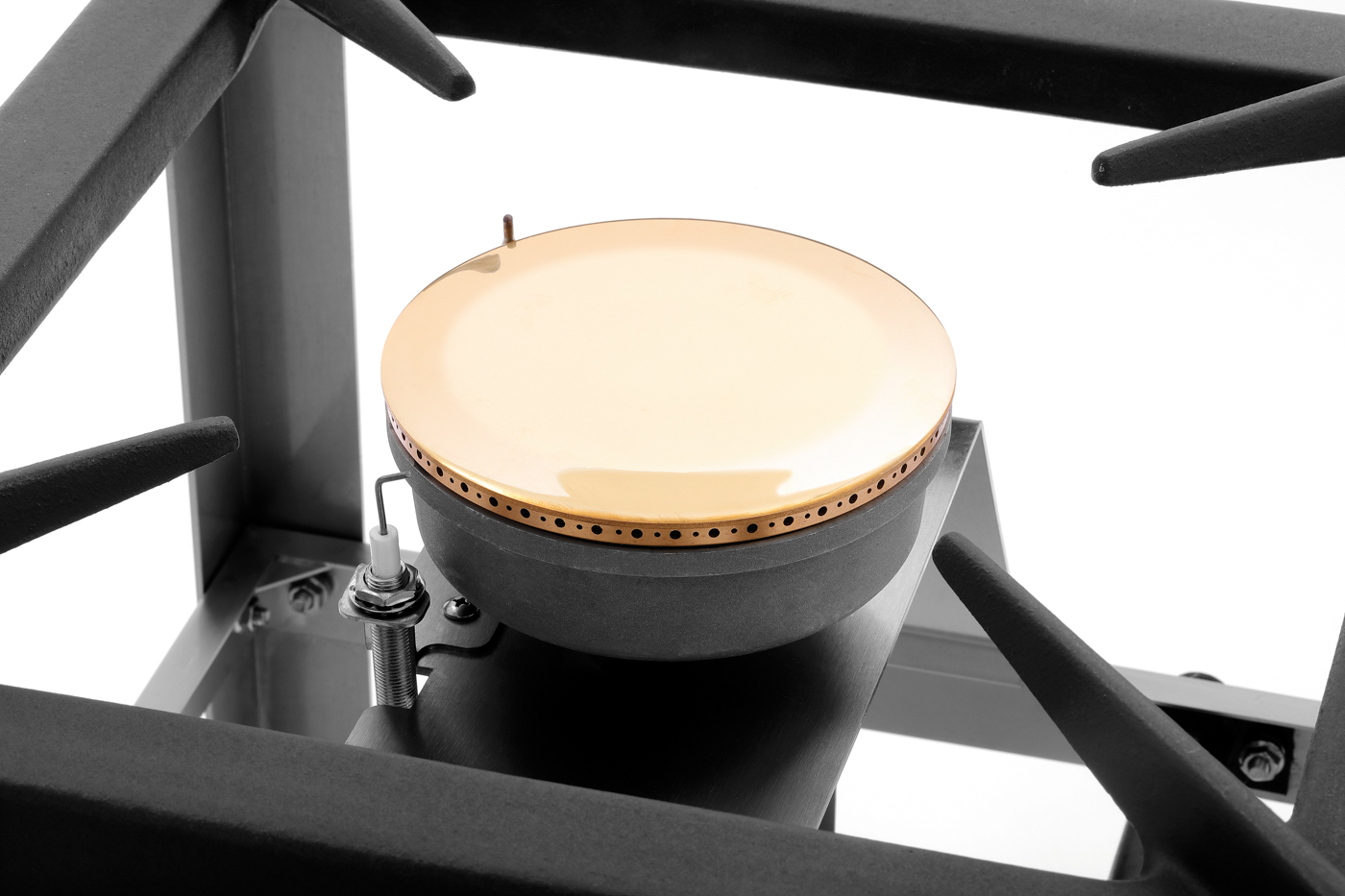 Bartscher Hockerkocher G-1KB 1K680 | Betriebsart:Gas | Maße: 40 x 44 x 38,5 cm. Gewicht: 12,6 kg