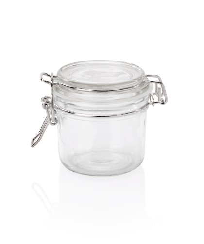 Bügelverschlussglas. Glas. Deckel mit Dichtung.