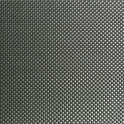 Servietten- und Bestecktaschen 24 x 9 cm, platin PVC, Schmalband 6er Set wasserfest