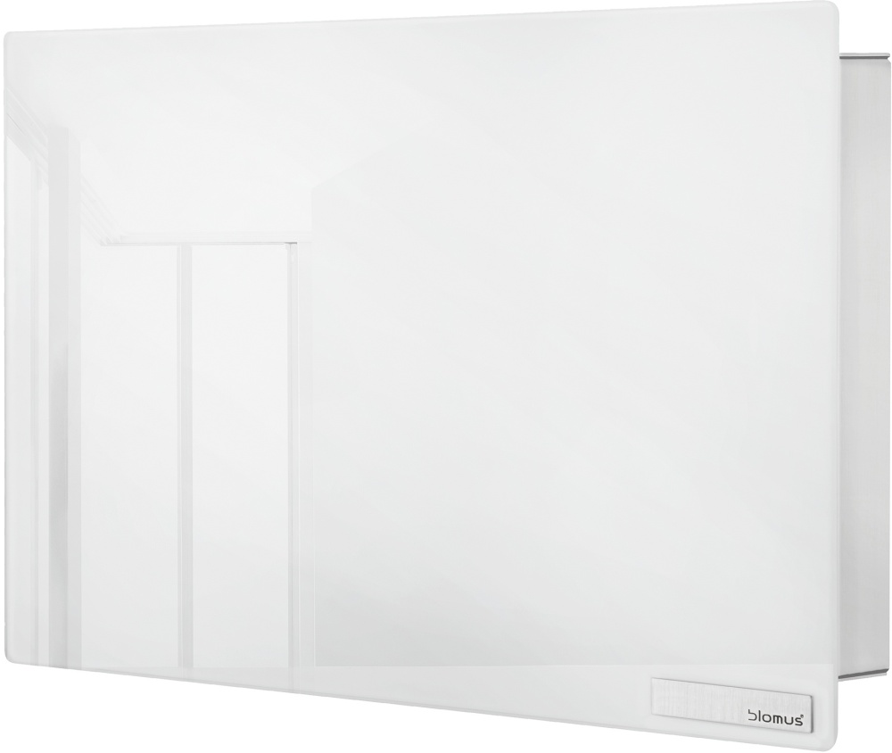 BLOMUS Schlüsselkasten/Glasmagnettafel - White, H 20 cm, B 30 cm, T 5 cm -