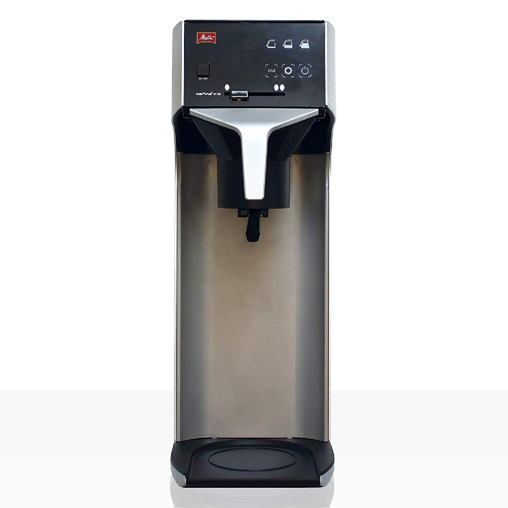 Melitta Filterkaffeemaschine Cafina XT-180-TWC Länge: 42 x 23 x Höhe: 63,5 cm. Mit Festwasser- anschluß. Isolierkanne nicht enthalten.