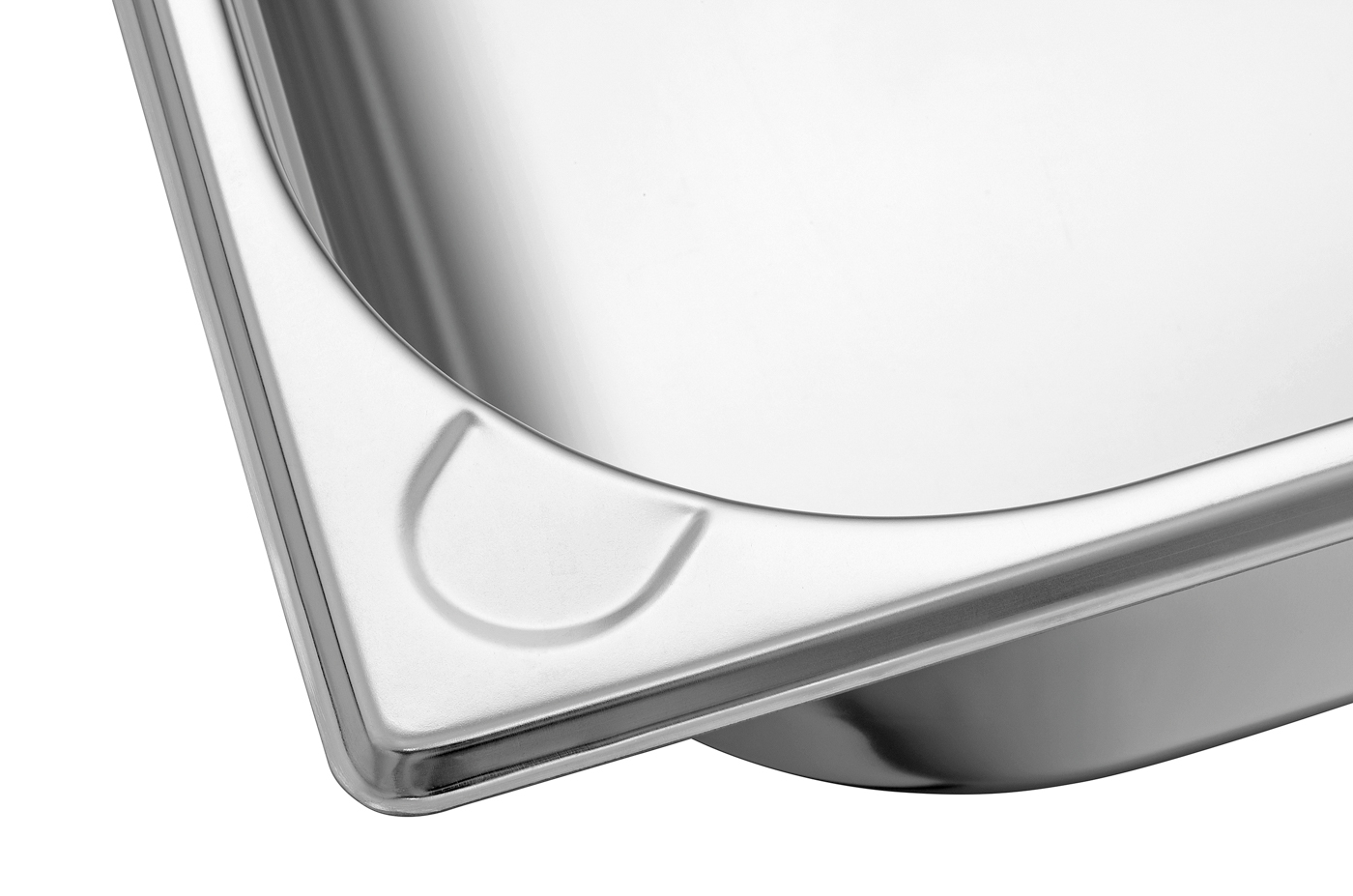 Bartscher GN-Behälter, 1/1GN,T100, Basic Line |Ausführung: Ohne Perforation | Maße: 53 x 32,5 x10,0 cm. Gewicht: 0,7 kg