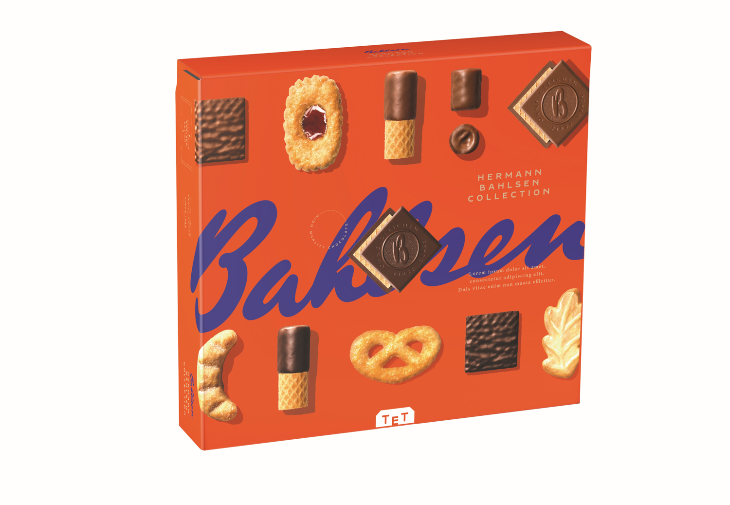 Bahlsen Hermann Bahlsen Collection M Stapelkarton 11 Bahlsen Klassiker im Serviertray Inhalt: 454g.