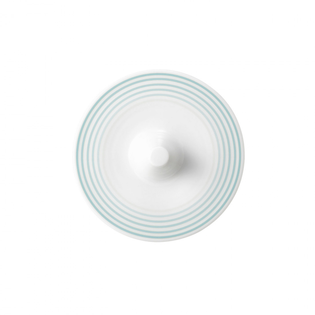 Seltmann Deckel zur Zuckerdose 0,27 l, Form: Blues, Dekor: 57717 Arktisblau