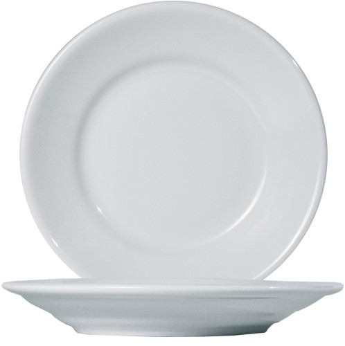 Tivoli Uni "Frutta" Teller flach 20cm * - weiß - Saturnia Porzellan