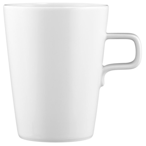 Seltmann Becher mit Henkel 0,45 l, rund, Form: No Limits, weiss5006 Moments, hohe Kantenschlagfestigkeit, Made in Germany