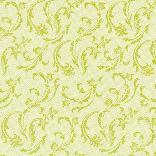 50 Servietten "ROYAL Collection" 1/4-Falz 40 cm x 40 cm limonengrün "Damascato" von PAPSTAR