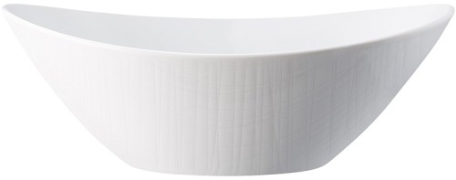 Rosenthal Schale oval 24x18 cm Mesh Weiss
