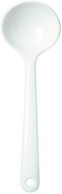 Schöpfkelle SNOW, Länge: 30 cm, Farbe: weiß, aus hochwertigem PBT- sowie SAN- Kunststoff, bruchunempfindlich