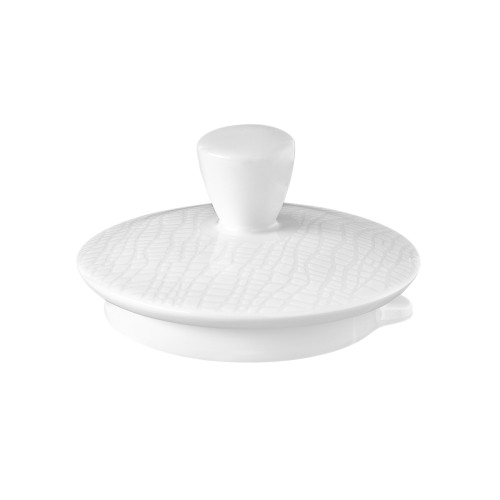 Seltmann Deckel zur Kanne 1,40 l, rund, Form: Life, Dekor: 25676 Fashion luxury white, hohe Kantenschlagfestigkeit, Made in Germany