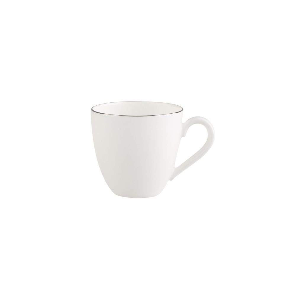 Villeroy und Boch Mokka-/Espressoobertasse - Maße: H: 0 cm / Ser.: Anmut Platinum No.1