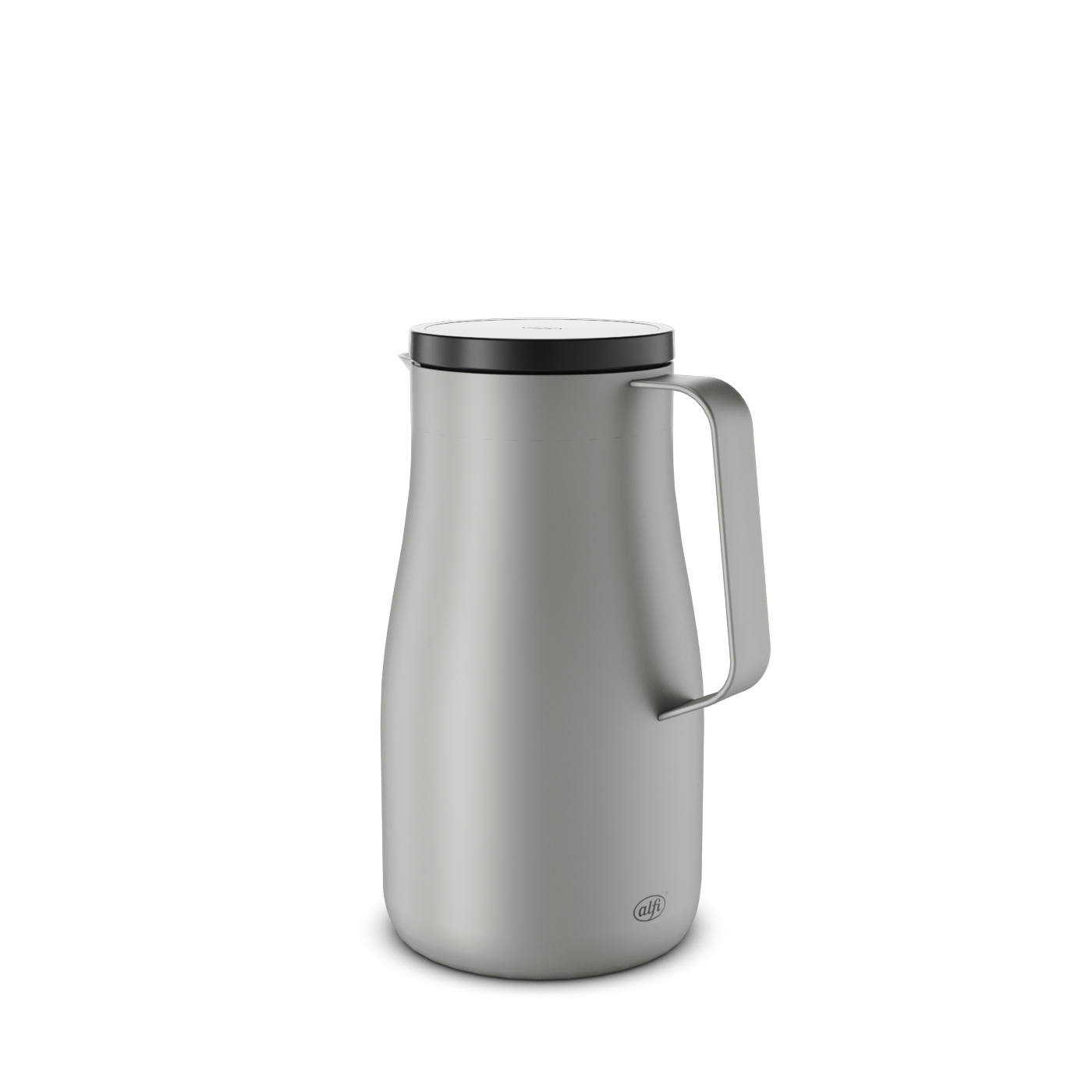 Isolierkanne Studio 1,0 l; funktionales Design by pearl creative Christian Rummel & Tim Storti; hochwertiger doppelwandiger Edelstahl linen beige