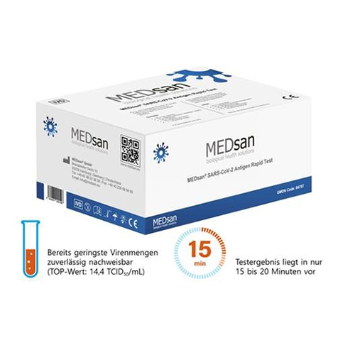 PAPSTAR 25 "MEDsan®" SARS-CoV-2 Antigen Rapid Test