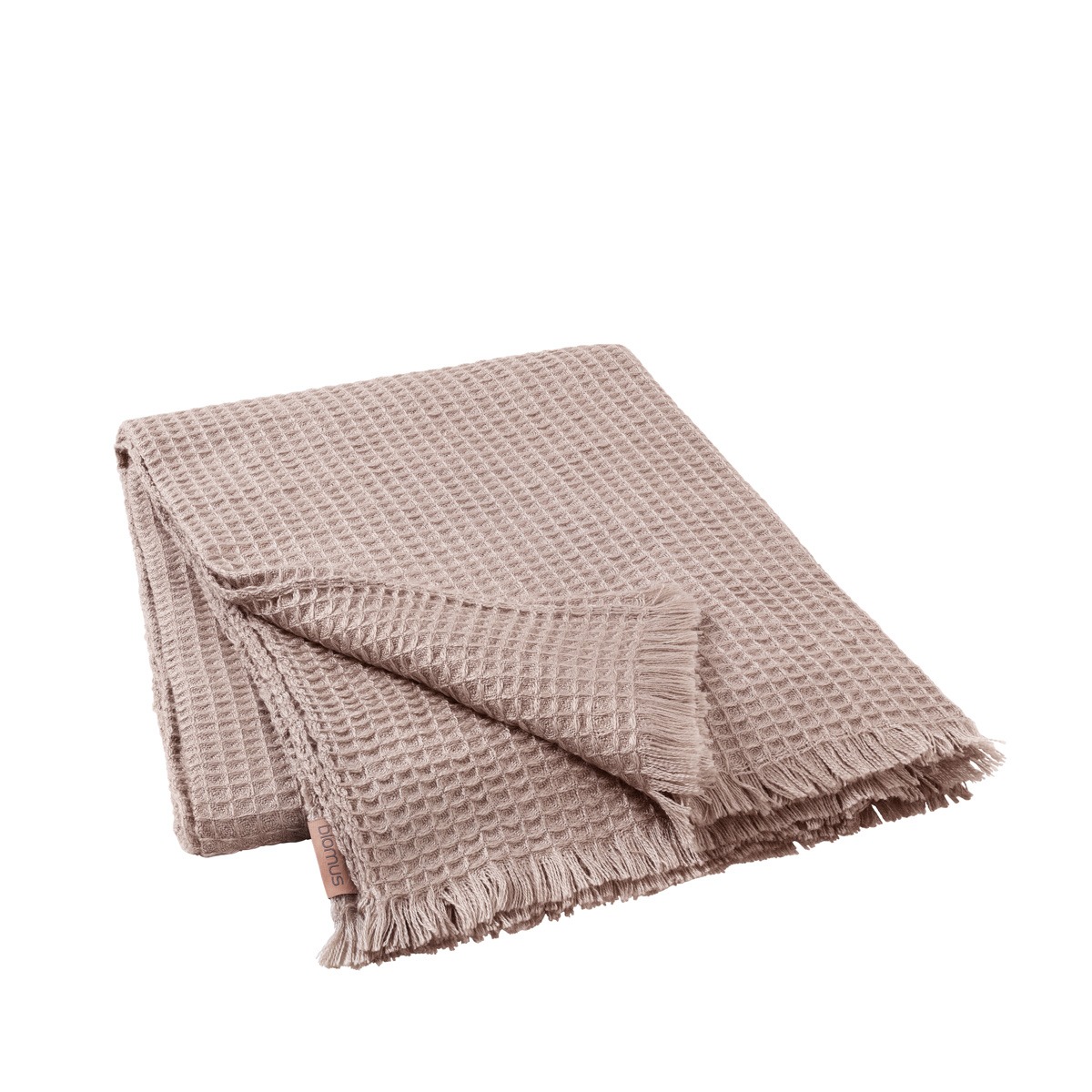 Decke -TOLA- Bark 130 x 180 cm. Material: Kunstfaser, Wolle. Von Blomus.