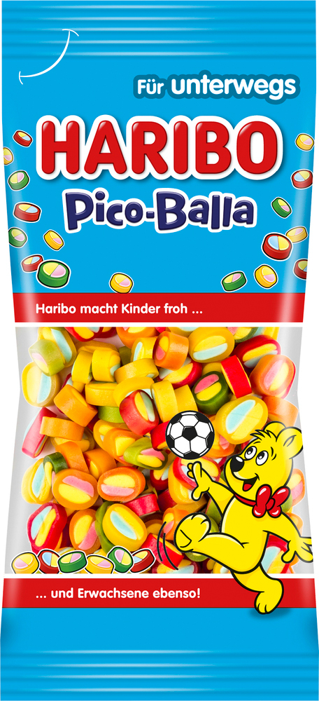 Haribo Pico-Balla Taschenpackung Veggie 65G