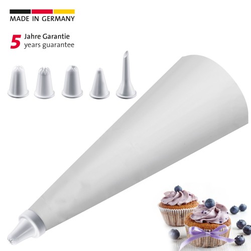 Westmark Spritzbeutel Leinen, 28 cm, 7 tlg.