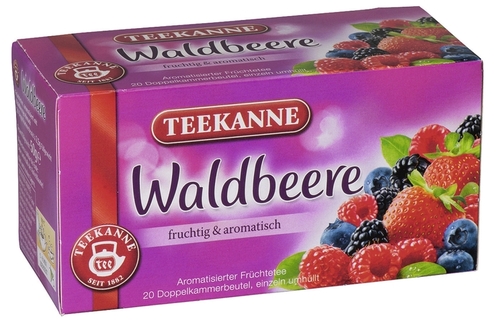 Teekanne Waldbeere 20er 50G