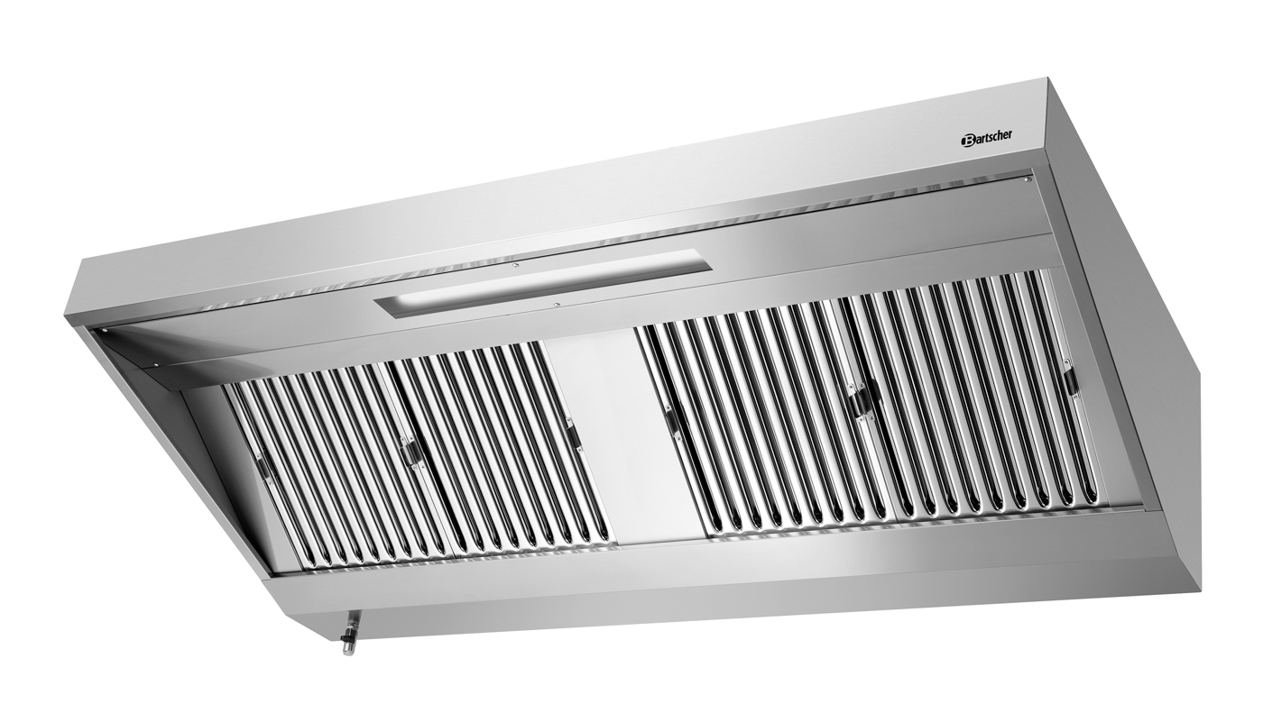 Bartscher Wandhaube 900, B2000 | Schutzart: IP44| Maße: 200 x 90 x 45,0 cm. Gewicht: 41 kg