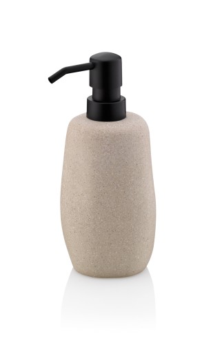 Seifenspender Roda Zement beige 7,5x7,5x18,0 cm 200,0 ml von Kela