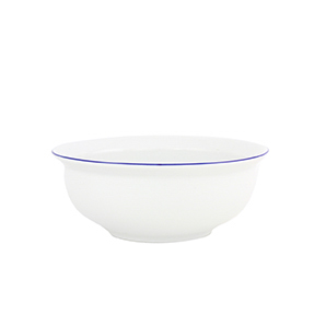 Schüssel rund 14cm - Form: Today - Dekor 64069, Westerland - aus Porzellan. Hersteller:, Eschenbach. "Made in Germany".