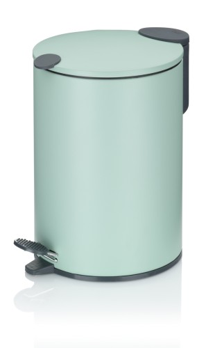 KELA Kosmetikeimer Mats Metall salbeigrün Silent Close 23,0cm 17,0cmØ 3,0l