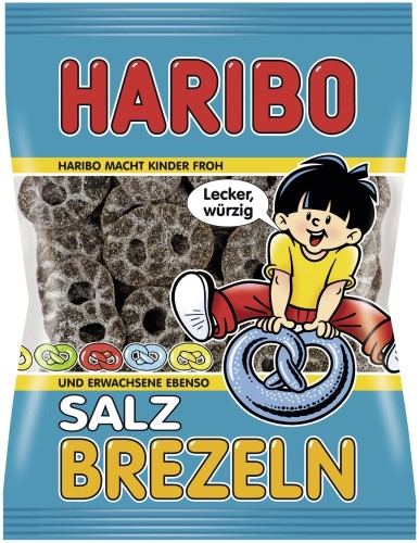 Haribo Salzbrezel Lakritz 175G