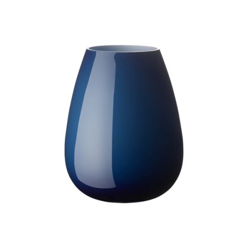 Villeroy & Boch Drop Vase groß midnight sky, Durchmesser: 18,4 cm