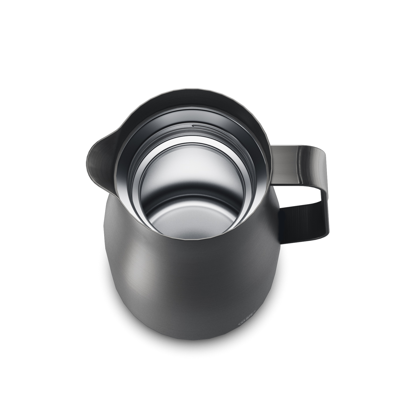 Isolierkanne Studio 1,0 l; funktionales Design by pearl creative Christian Rummel & Tim Storti; hochwertiger doppelwandiger Edelstahl dark steel