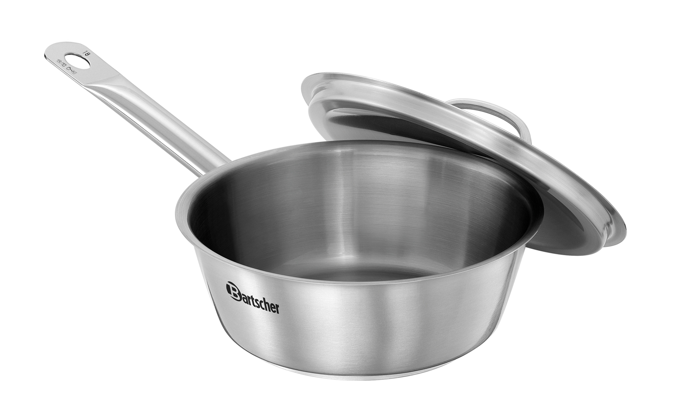 Bartscher Bratpfanne E180-D1 | Pfannen-Höhe: 65mm | Maße: 20 x 35 x 11,0 cm. Gewicht: 0,95 kg