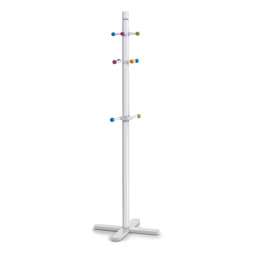 Zeller Kinder-Kleiderständer, MDF, weiß