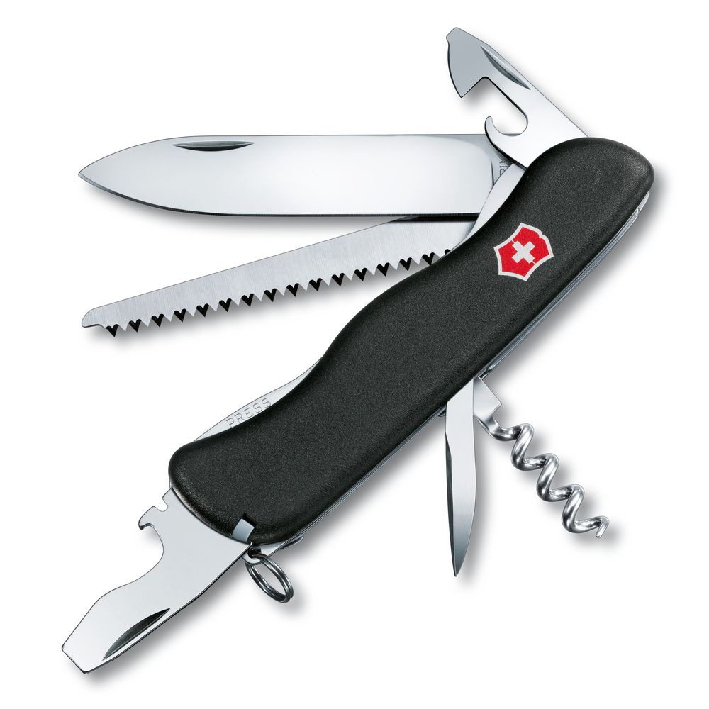Victorinox Forester, 111 mm, schwarz