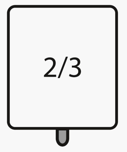 SARO E7/CPCEXD Nudelkorb: 2/3 GN Made in Europe - Gewicht: 1,7 kg