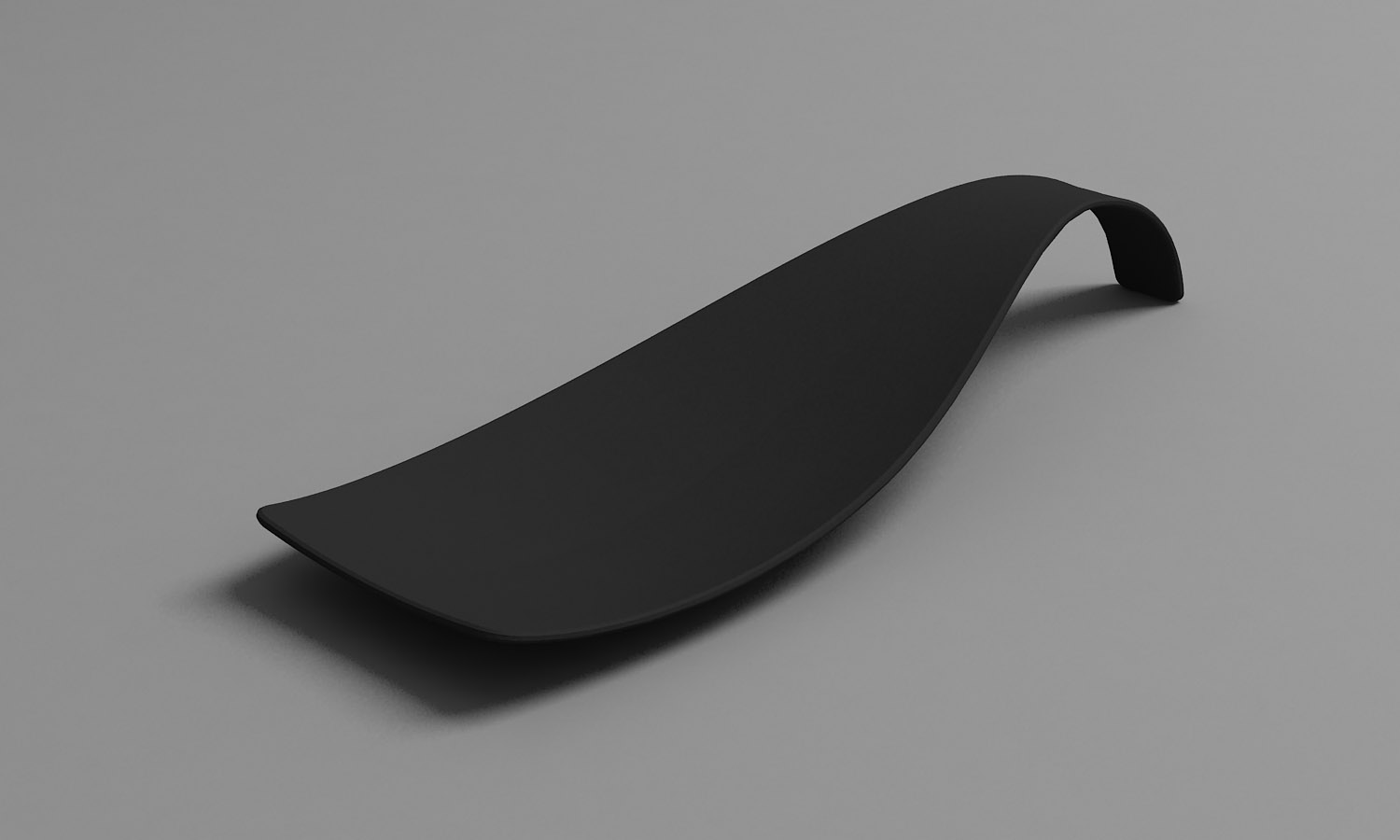 ARAVEN Probierlöffel aus dem WAVE Catering-Sortiment, schwarz und aus Polystyrol