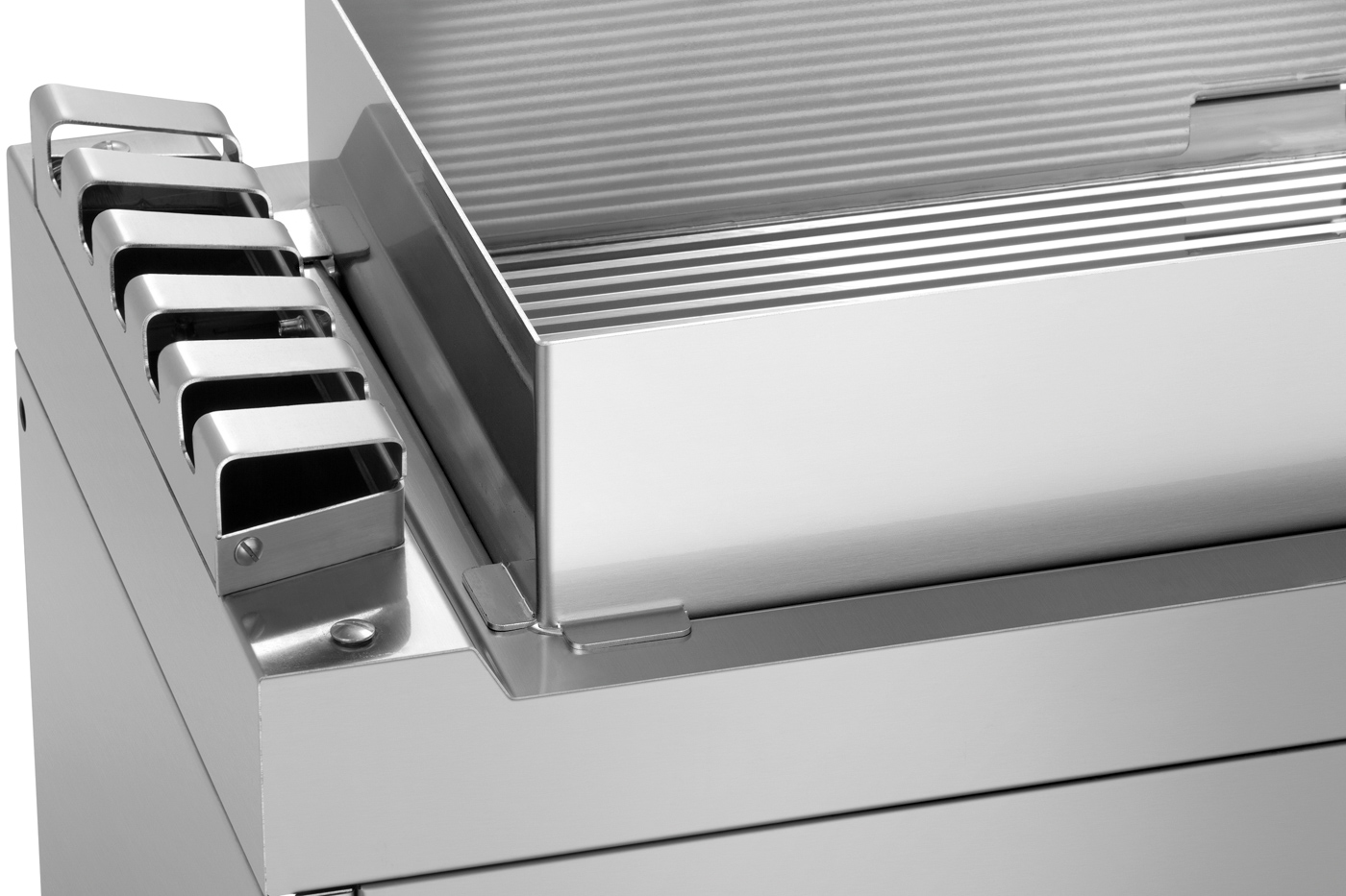 Bartscher Spritzschutz 740 | Material: Edelstahl| Maße: 35,4 x 47 x 12,0 cm. Gewicht: 2,9 kg