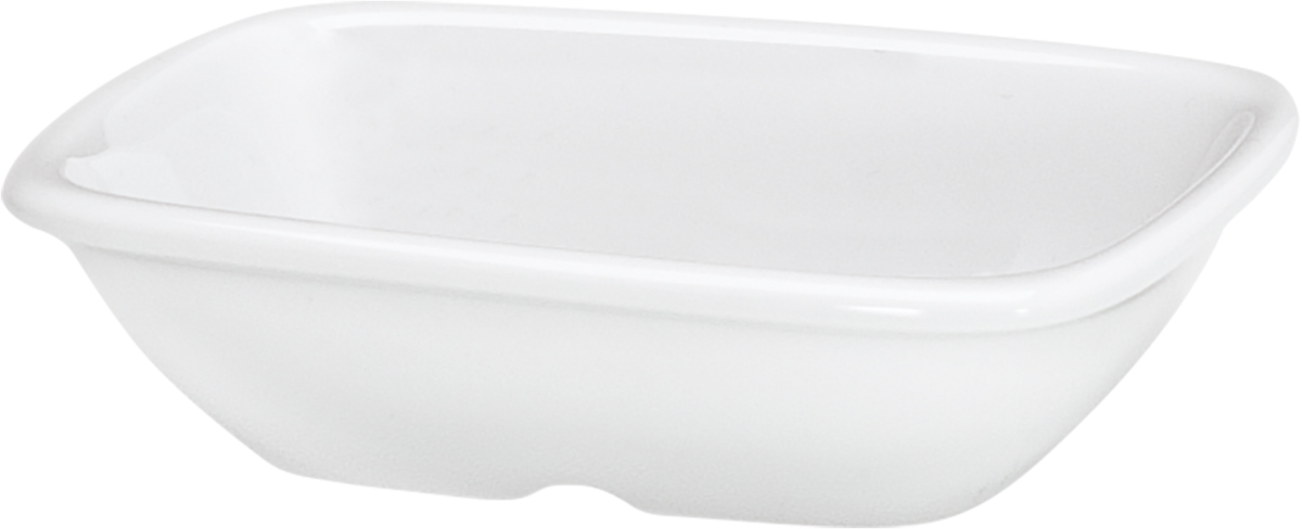 Schale eck, klein 12x9 cm Höhe: 3,4 cm von SCHÖNWALD