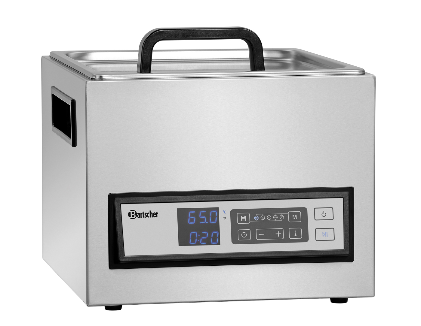 Bartscher Sous-Vide-Garer SV G16L |Digital-Anzeige: Ja | Maße: 34,5 x 40 x 31,7 cm.Gewicht: 7,5 kg