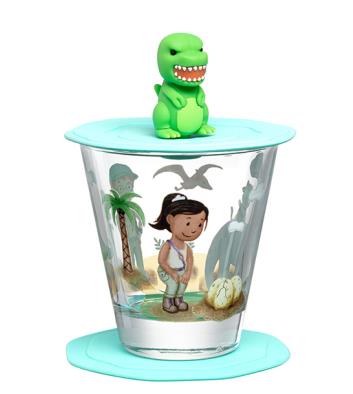 Leonardo Bambini 3tlg.Trinkset S Dino Durchmesser: 8,5cm, Höhe: 10cm Inhalt: 215ml