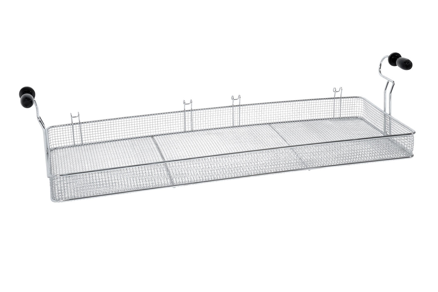 Bartscher Fritteusenkorb BF 35E | Tiefe Korb: 365mm | Maße: 38 x 108 x 24,2 cm. Gewicht: 3,4 kg