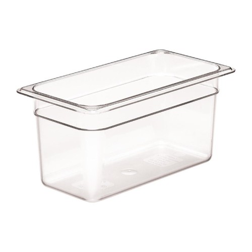 Cambro Polycarbonat GN 1/3 Behälter 150mm. Ermöglicht das Lagern, Transportieren und Servieren aus einem Behälter. GN