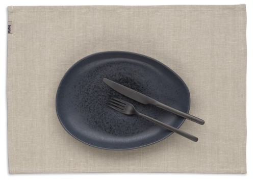Tisch-Set Puro 55%Baumwolle/45%Leinen natur 45,0x30,0 cm von Kela