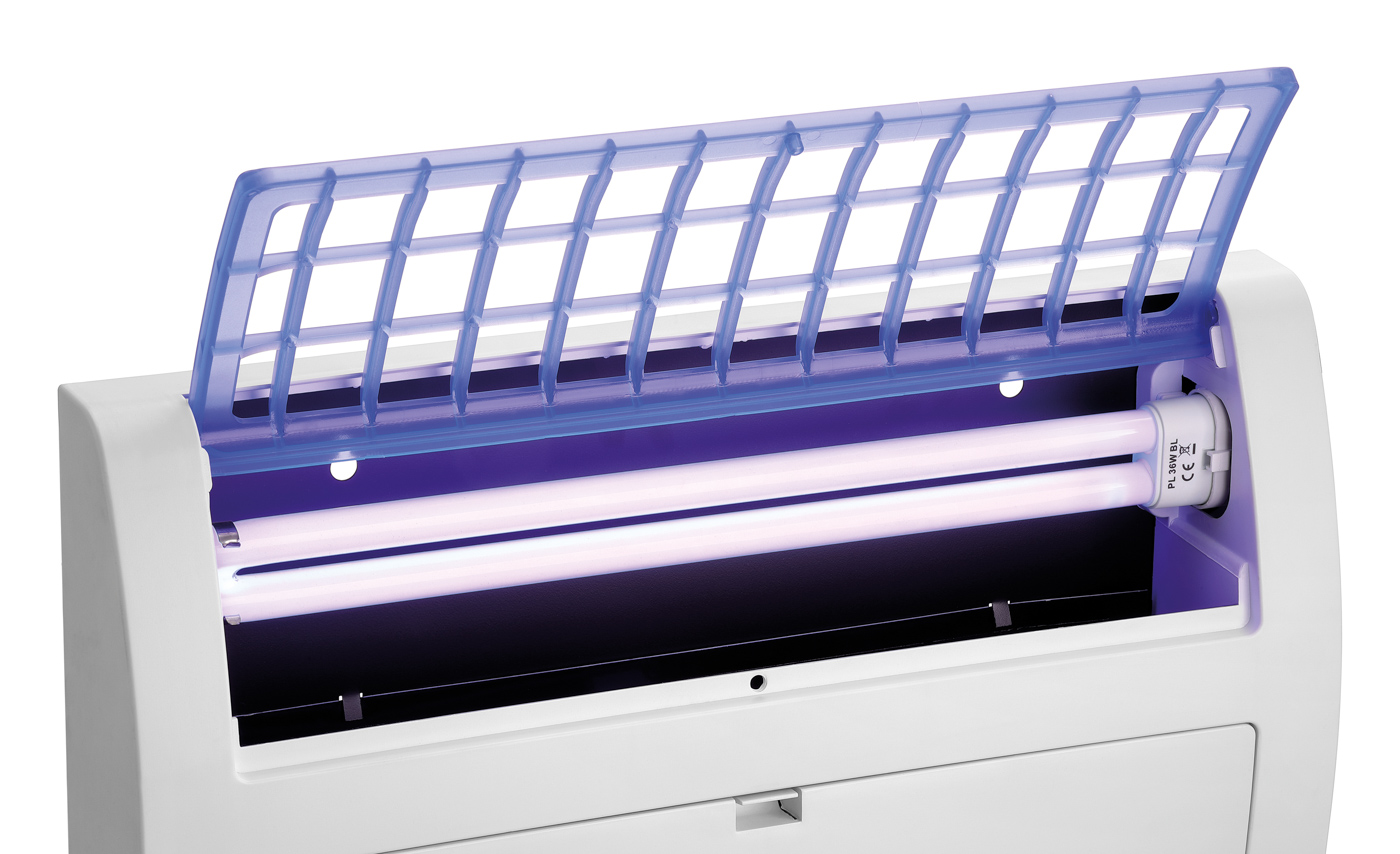 Bartscher Insektenfalle IF-150 | Maße Klebefolie:B 390 x H 270 mm | Maße: 48 x 8 x 28,1 cm.Gewicht: 1,8 kg