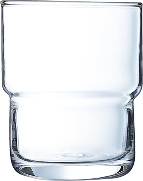 ARCOROC Log FH16 Stapelbecher 16cl; 0,1l /-/, stapelbar, glass safety, Gehärtetes Glas