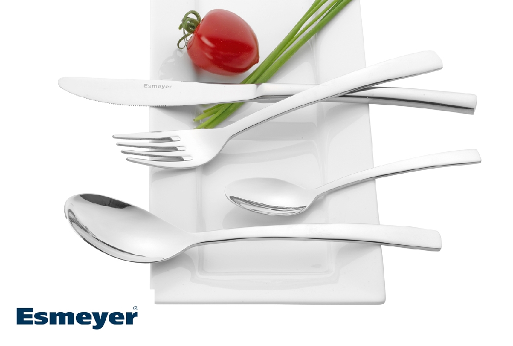 24-tlg. Besteck ISABEL aus Edelstahl 18/8 poliert. Im Geschenkkarton mit Fenster