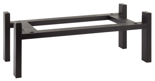 Gestell für GN 1/1 -FRAMES- 57,5 x 27,5 cm, H : 22 cm Buche, massiv, Farbton Wenge Höhe bis Absatz: 18 cm nicht