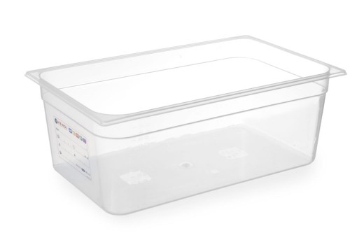 HENDI PP Aufbewahrungsbehälter Gastronorm 1/1 - Inhalt: 9 Liter - 65 mm - 530x325 mm